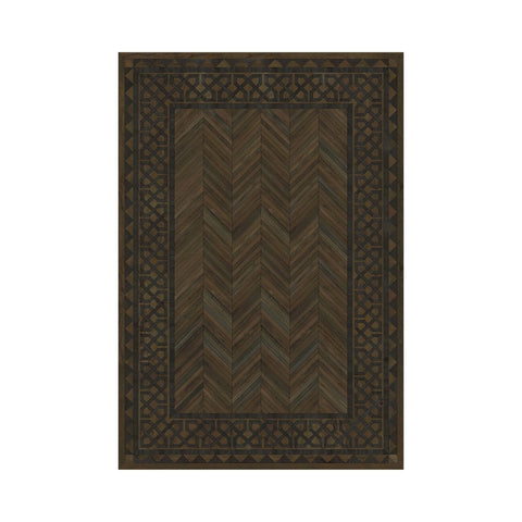 Princeton Vintage Vinyl Floorcloth - Sage InteriorsSpicher and Co