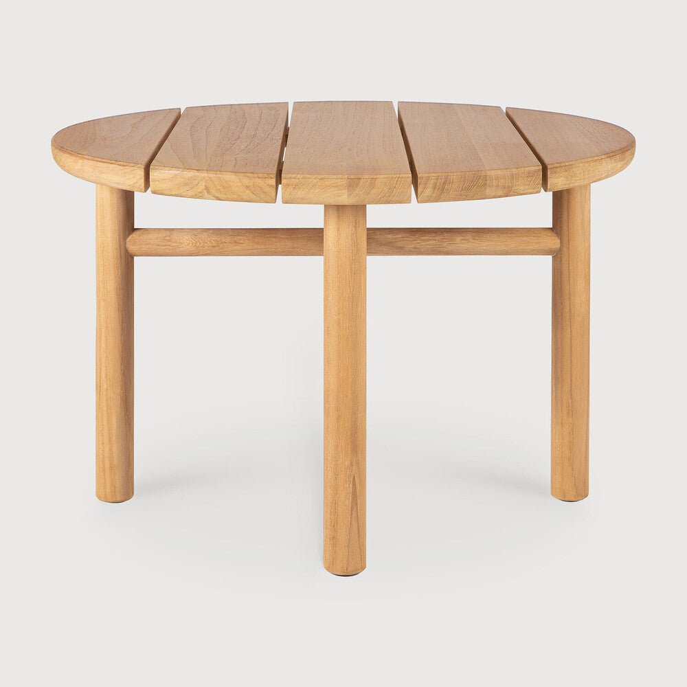 Outdoor Coffee Table – Sage Interiors Quatro Solid Teak Round Table | Sage Interiors