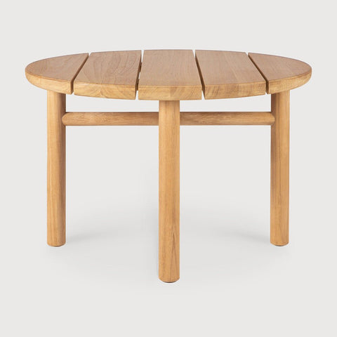 Outdoor Coffee Table – Sage Interiors Quatro Solid Teak Round Table | Sage Interiors