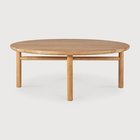 Outdoor Coffee Table – Sage Interiors Quatro Solid Teak Round Table | Sage Interiors