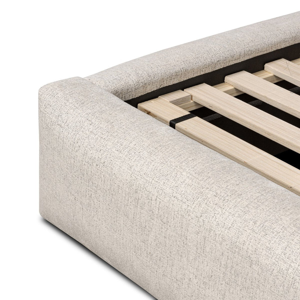 Quincy Bed Queen - Plushtone Linen - Sage InteriorsSage Interiors