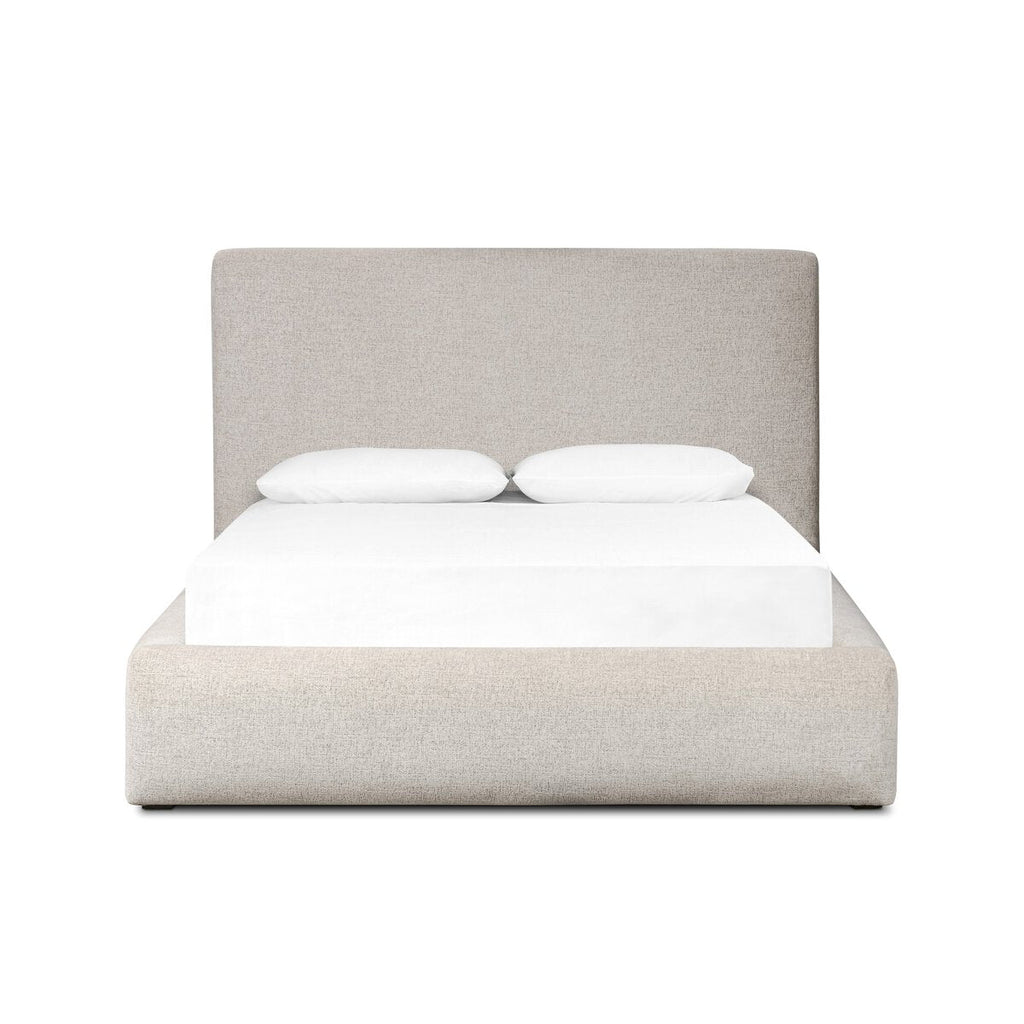 Quincy Bed Queen - Plushtone Linen - Sage InteriorsSage Interiors