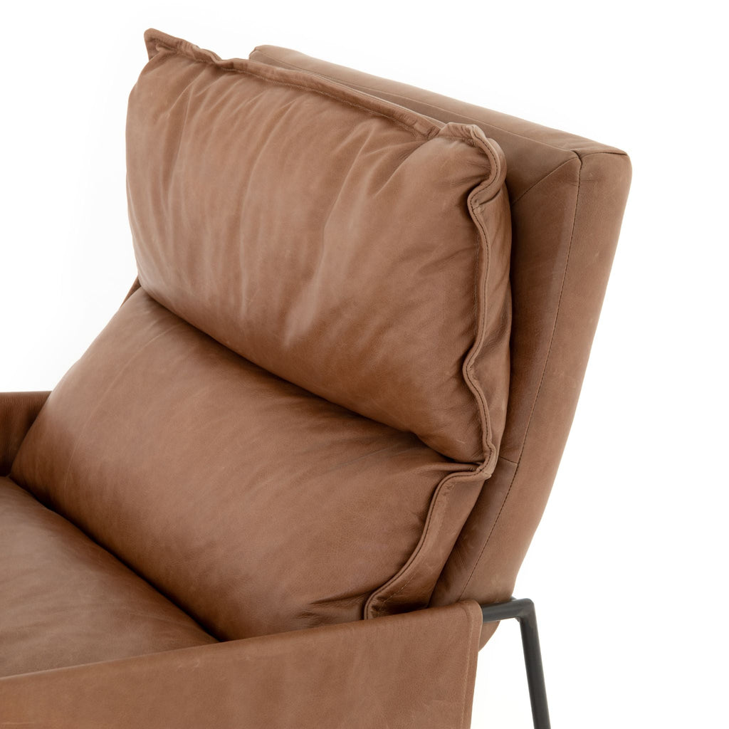 Rasche Leather Lounge Chair - Sage InteriorsFHAccent Chair