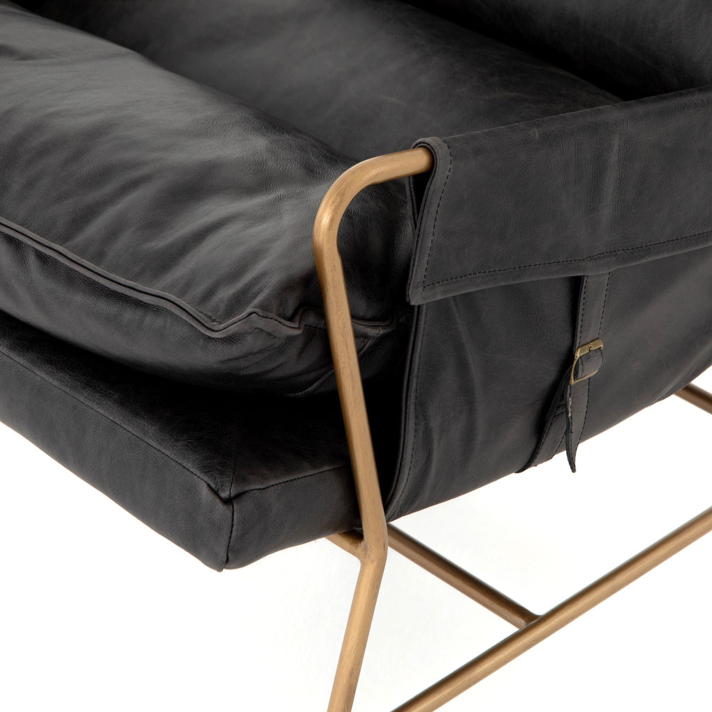 Rasche Leather Lounge Chair - Sage InteriorsFHAccent Chair
