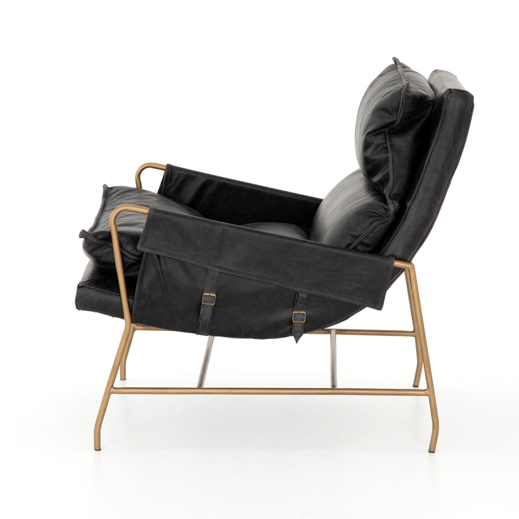 Rasche Leather Lounge Chair - Sage InteriorsFHAccent Chair