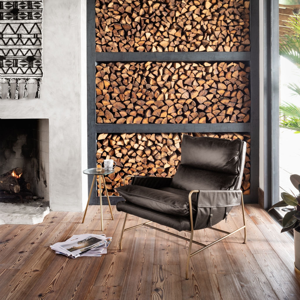 Rasche Leather Lounge Chair - Sage InteriorsFHAccent Chair