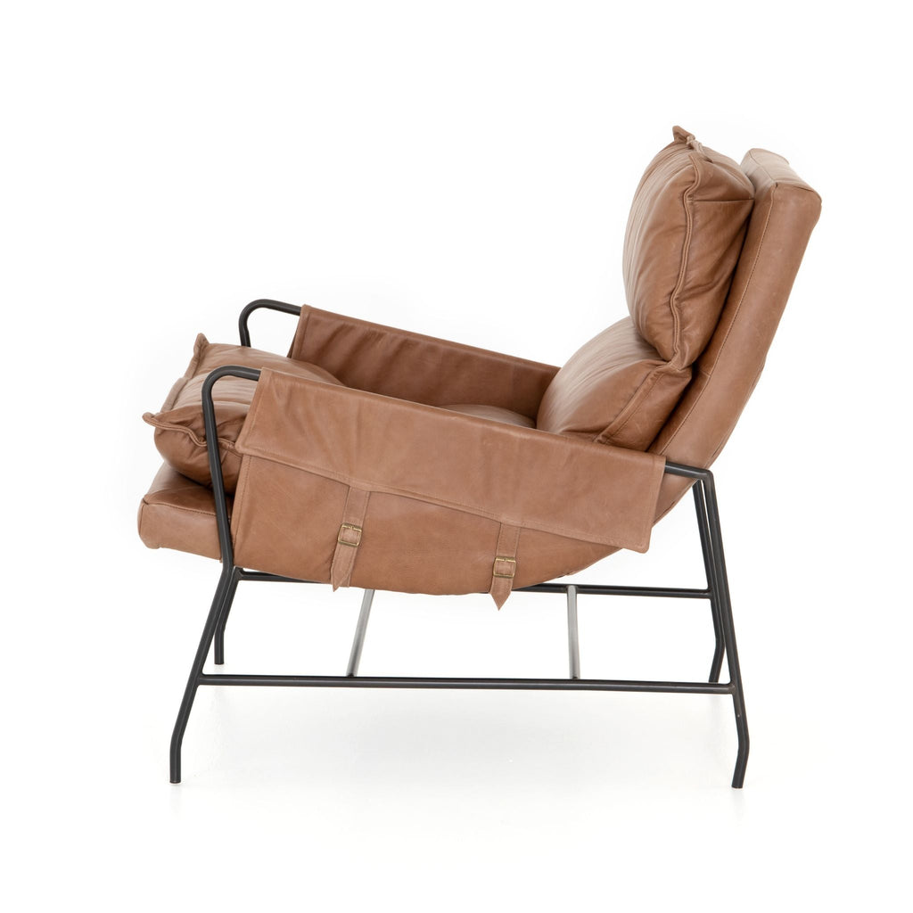 Rasche Leather Lounge Chair - Sage InteriorsFHAccent Chair