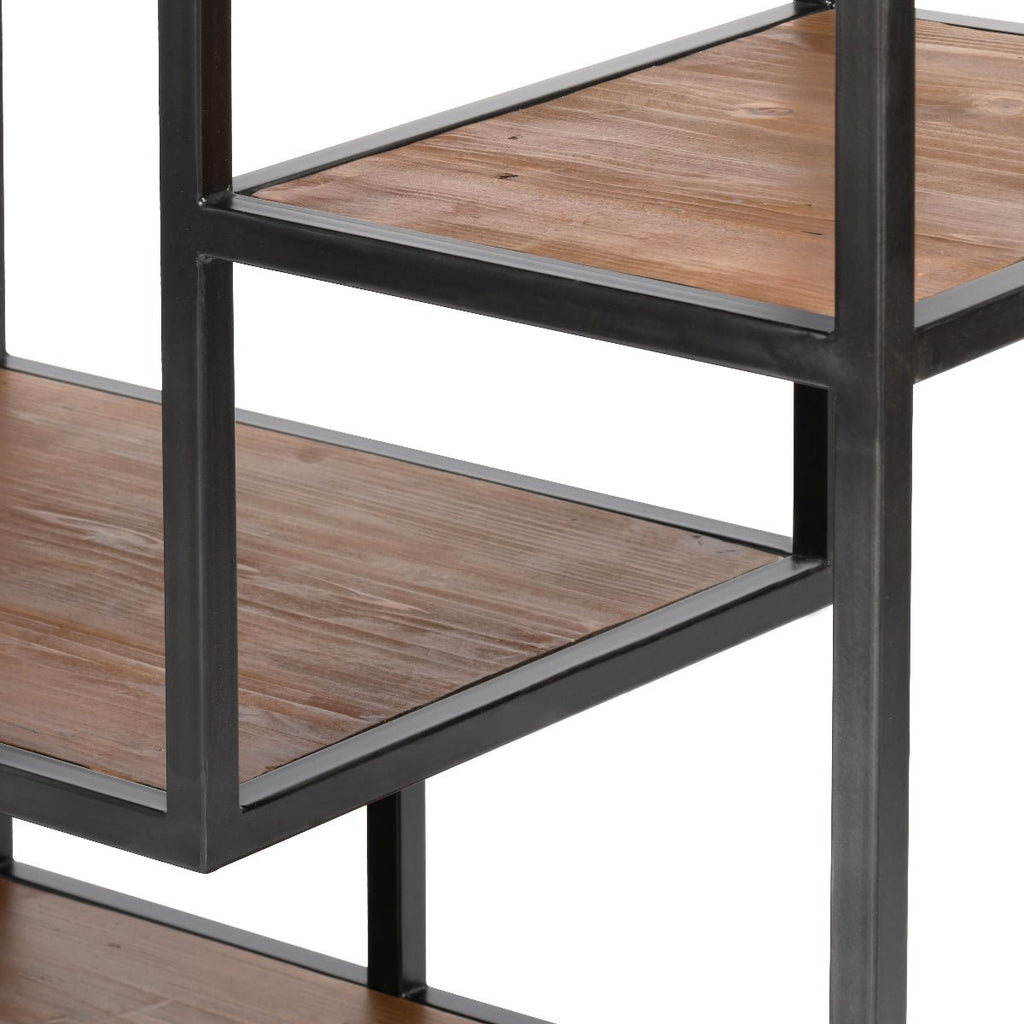 Reclaimed Symmetry Bookshelf - Sage InteriorsFH