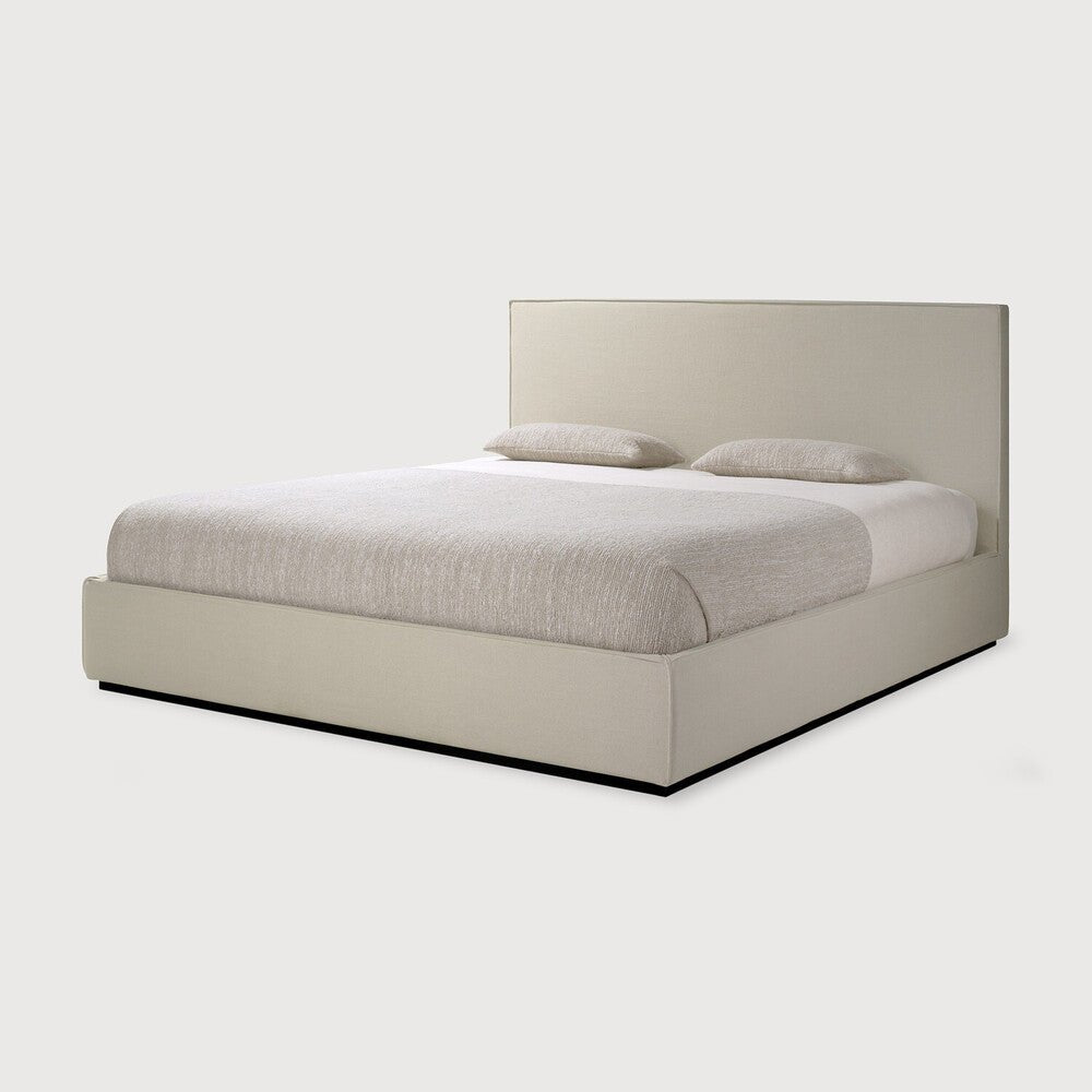 Revive Bed – Sculpted Teak Platform Bed by Sage Interiors - Sage InteriorsEthnicraft
