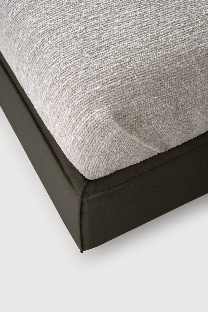Revive Bed – Sculpted Teak Platform Bed by Sage Interiors - Sage InteriorsEthnicraft