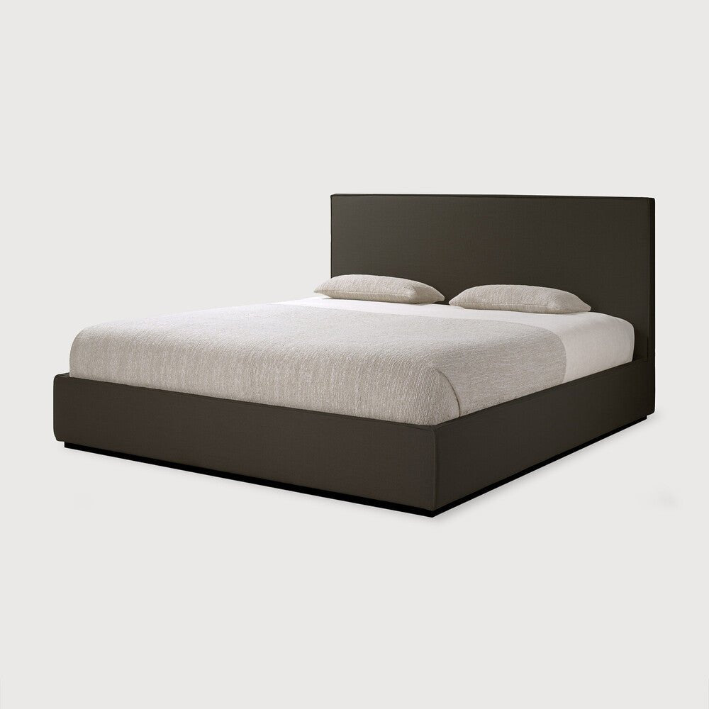 Revive Bed – Sculpted Teak Platform Bed by Sage Interiors - Sage InteriorsEthnicraft