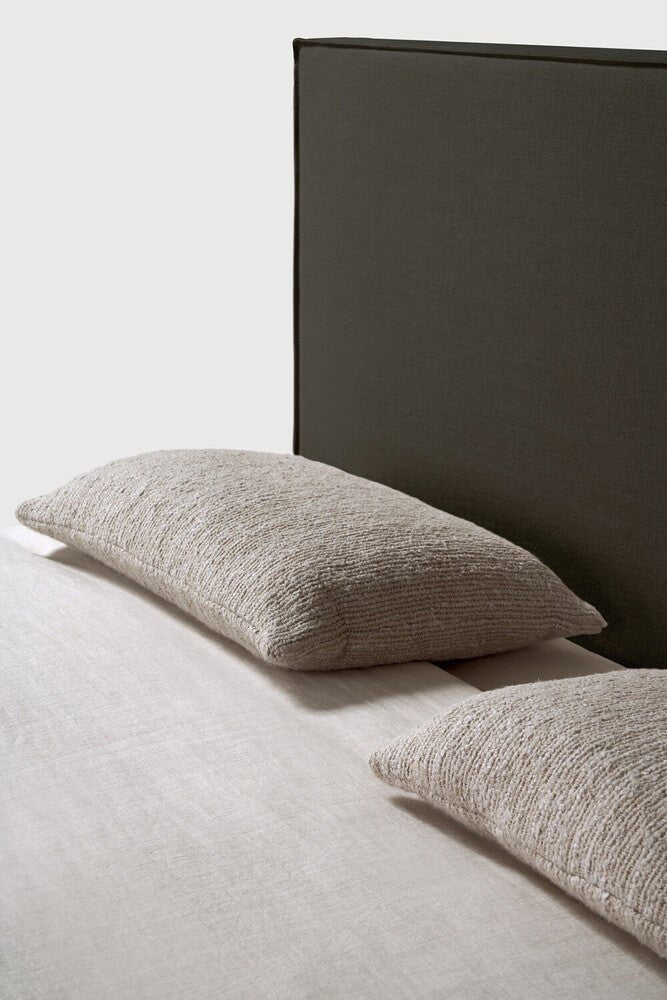 Revive Bed – Sculpted Teak Platform Bed by Sage Interiors - Sage InteriorsEthnicraft
