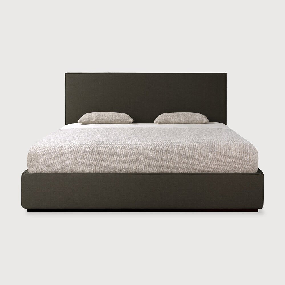 Revive Bed – Sculpted Teak Platform Bed by Sage Interiors - Sage InteriorsEthnicraft
