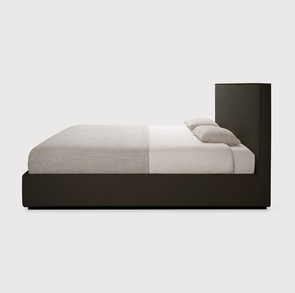 Revive Bed – Sculpted Teak Platform Bed by Sage Interiors - Sage InteriorsEthnicraft