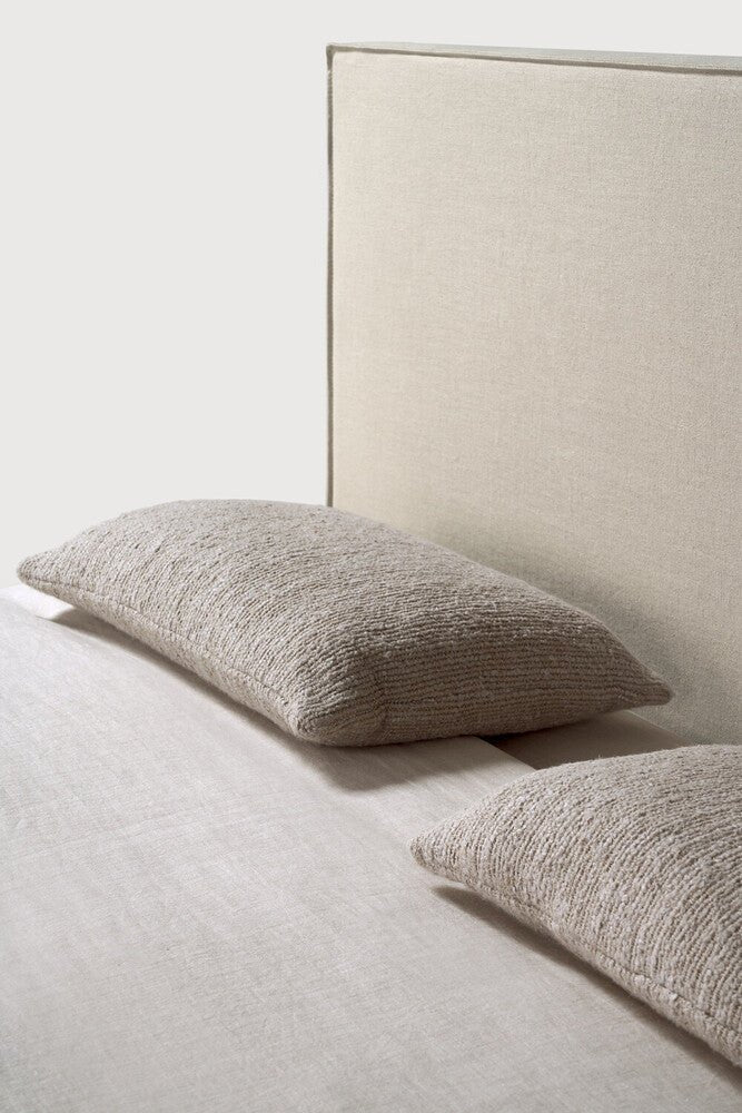 Revive Bed – Sculpted Teak Platform Bed by Sage Interiors - Sage InteriorsEthnicraft