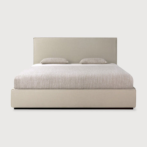 Revive Bed – Sculpted Teak Platform Bed by Sage Interiors - Sage InteriorsEthnicraft