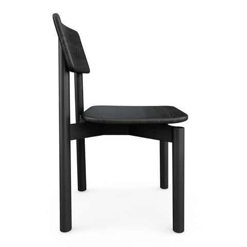 Ridley Dining Chair – Solid Ash with Sculpted Cross - Base Design - Sage InteriorsSage InteriorsRidley Dining Chair