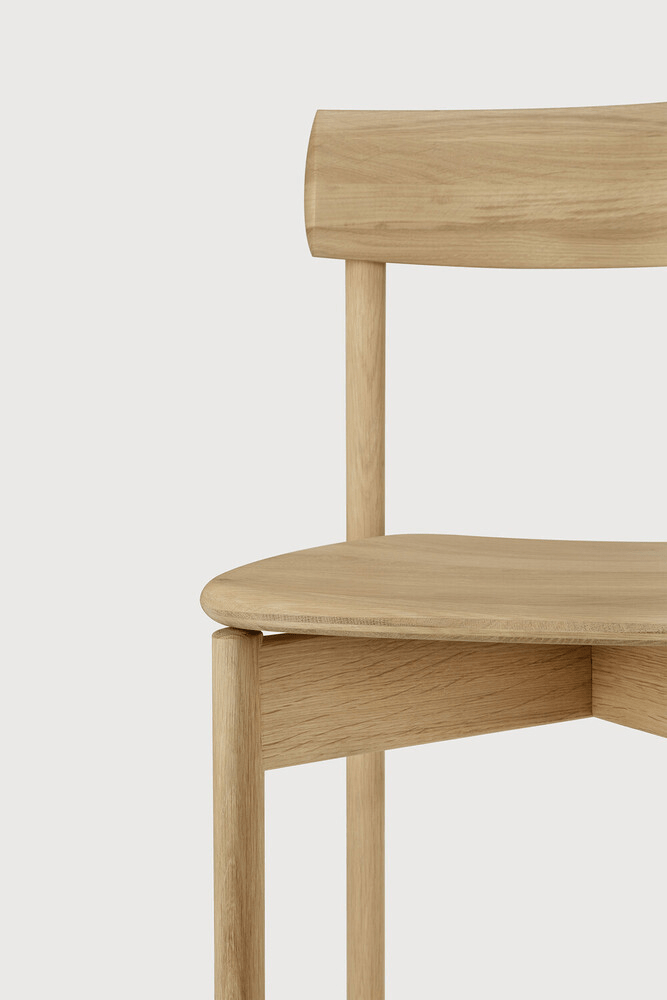 Risu Dining Chair - Varnished Oak - Sage InteriorsEthnicraftDining Chair