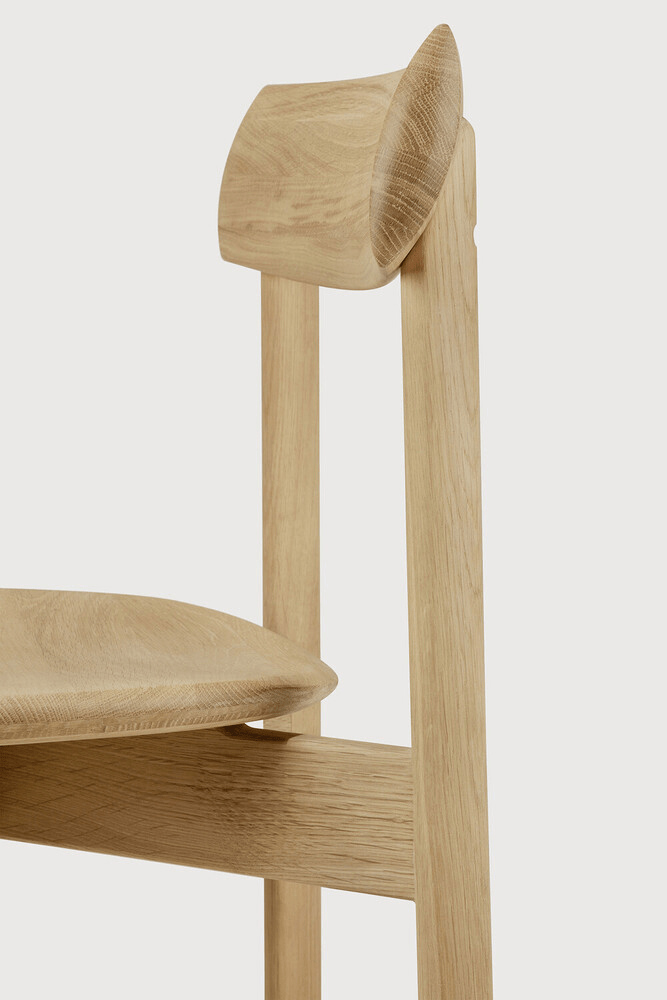 Risu Dining Chair - Varnished Oak - Sage InteriorsEthnicraftDining Chair