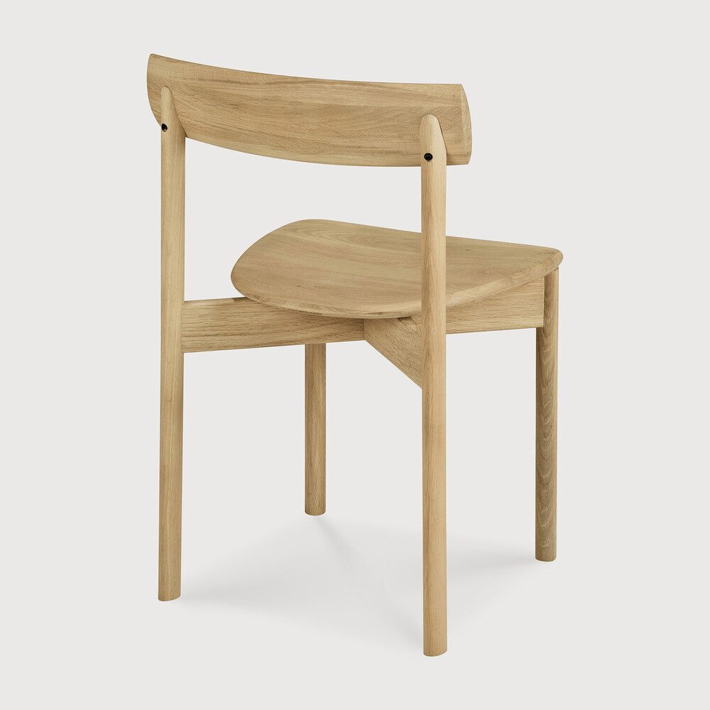 Risu Dining Chair - Varnished Oak - Sage InteriorsEthnicraftDining Chair