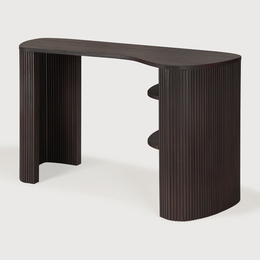 Roller Max Desk – Modern Solid Wood Office Desk | Sage Interiors - Sage InteriorsEthnicraftDesk
