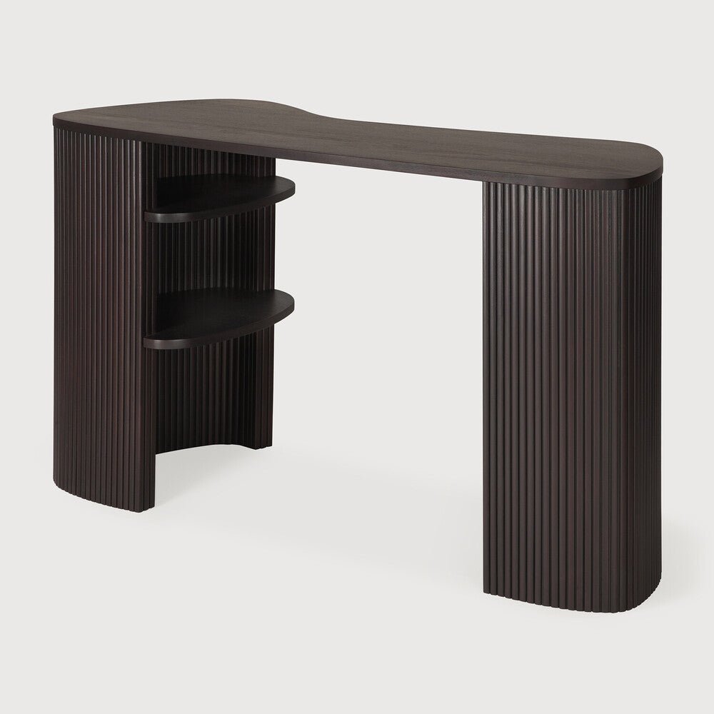 Roller Max Desk – Modern Solid Wood Office Desk | Sage Interiors - Sage InteriorsEthnicraftDesk