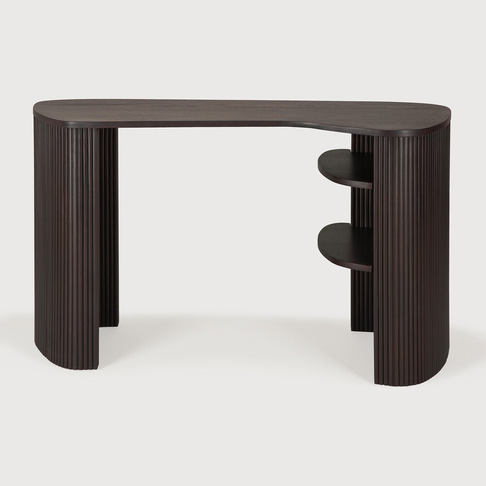 Roller Max Desk – Modern Solid Wood Office Desk | Sage Interiors - Sage InteriorsEthnicraftDesk