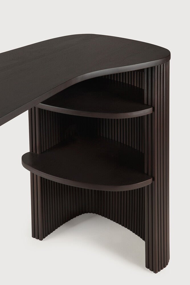Roller Max Desk – Modern Solid Wood Office Desk | Sage Interiors - Sage InteriorsEthnicraftDesk