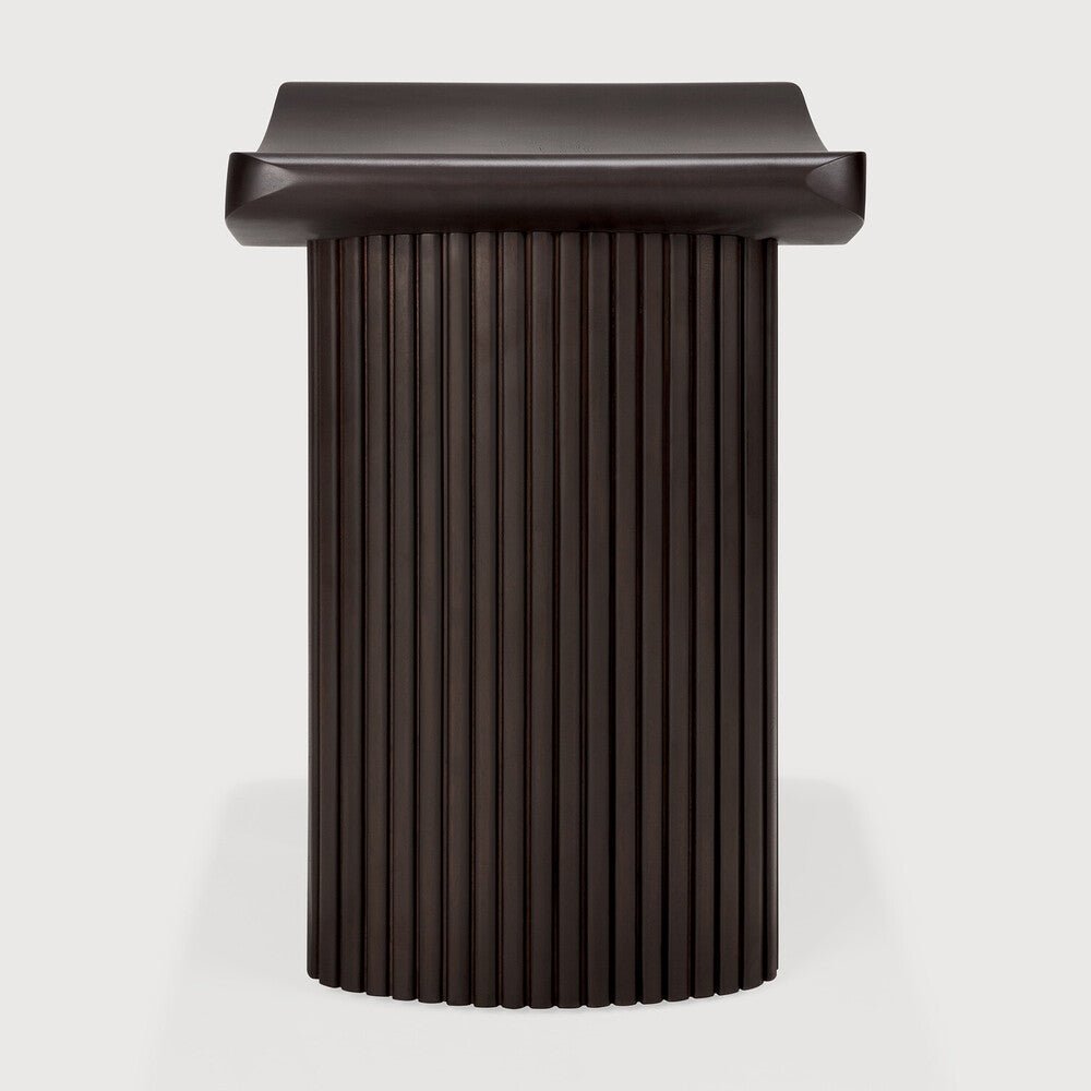 Roller Max Stool – Sculptural Wood Accent by Sage Interiors - Sage InteriorsEthnicraftStool