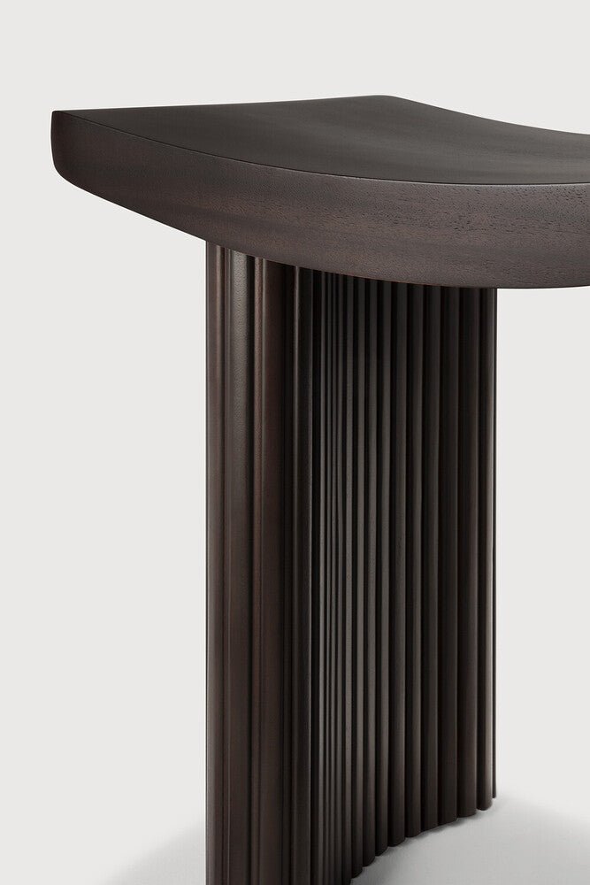 Roller Max Stool – Sculptural Wood Accent by Sage Interiors - Sage InteriorsEthnicraftStool