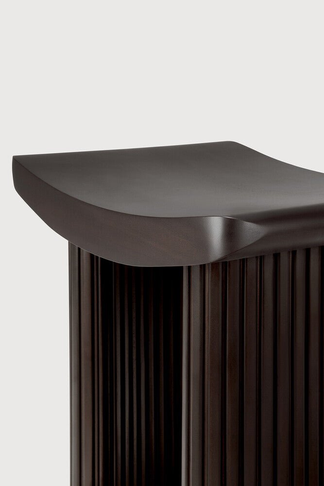 Roller Max Stool – Sculptural Wood Accent by Sage Interiors - Sage InteriorsEthnicraftStool