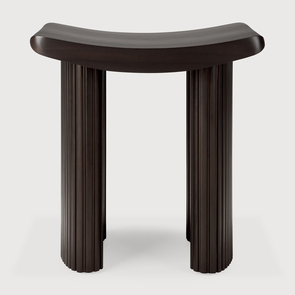 Roller Max Stool – Sculptural Wood Accent by Sage Interiors - Sage InteriorsEthnicraftStool