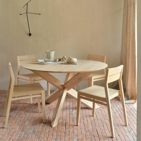 EX1 Dining Chair, Varnished Oak