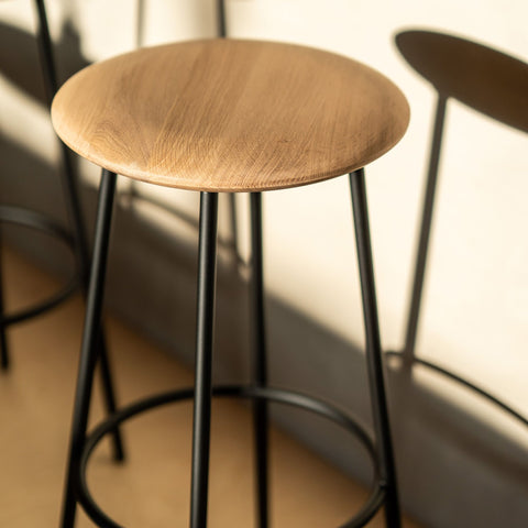 Baretto Bar Stool, Oak