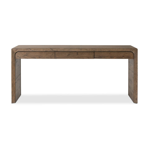 Sasson Desk, Rustic Grey Oak - Sage InteriorsFH