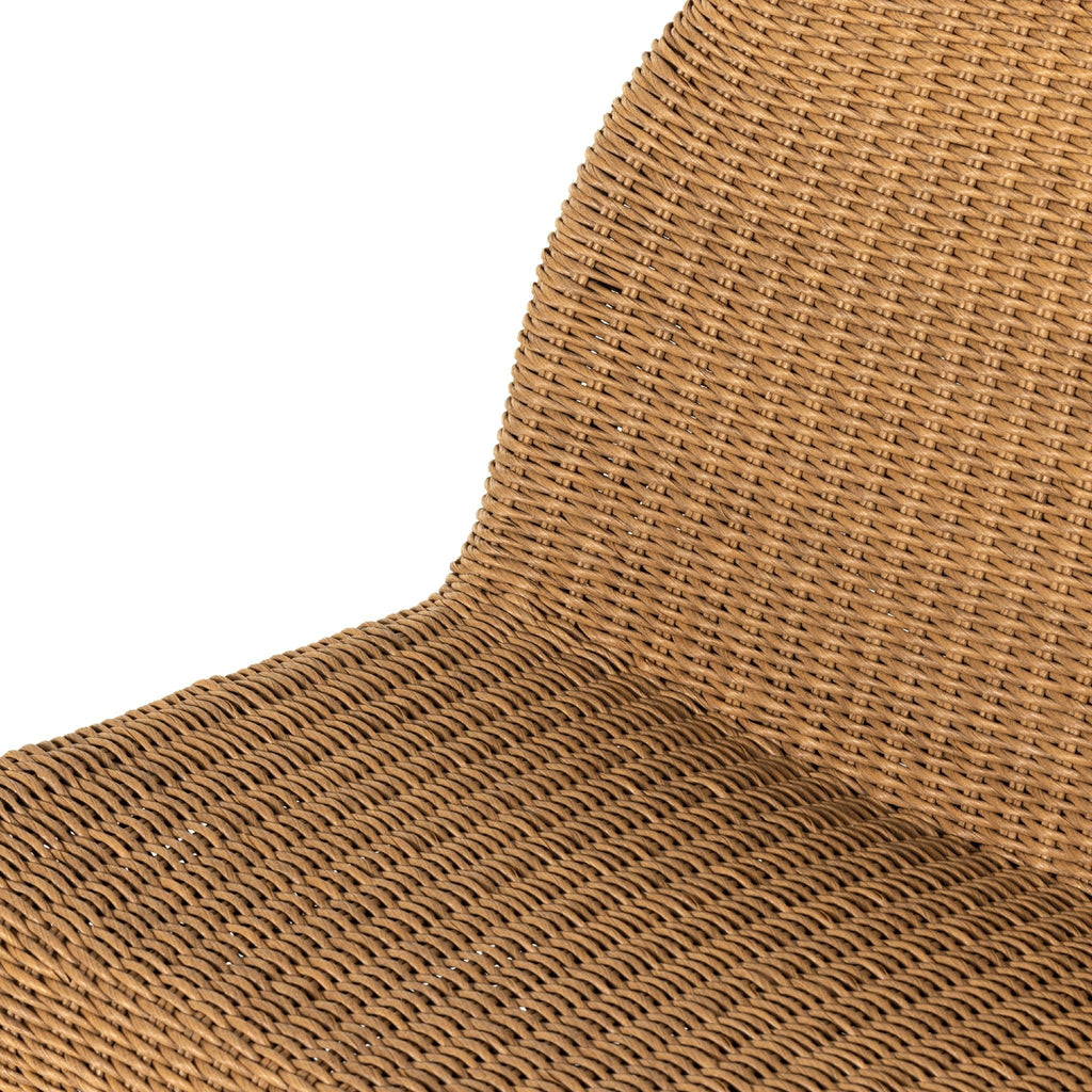 Sea Breeze Woven Outdoor Bench, Vintage Natural - Sage InteriorsFHOutdoor Bench