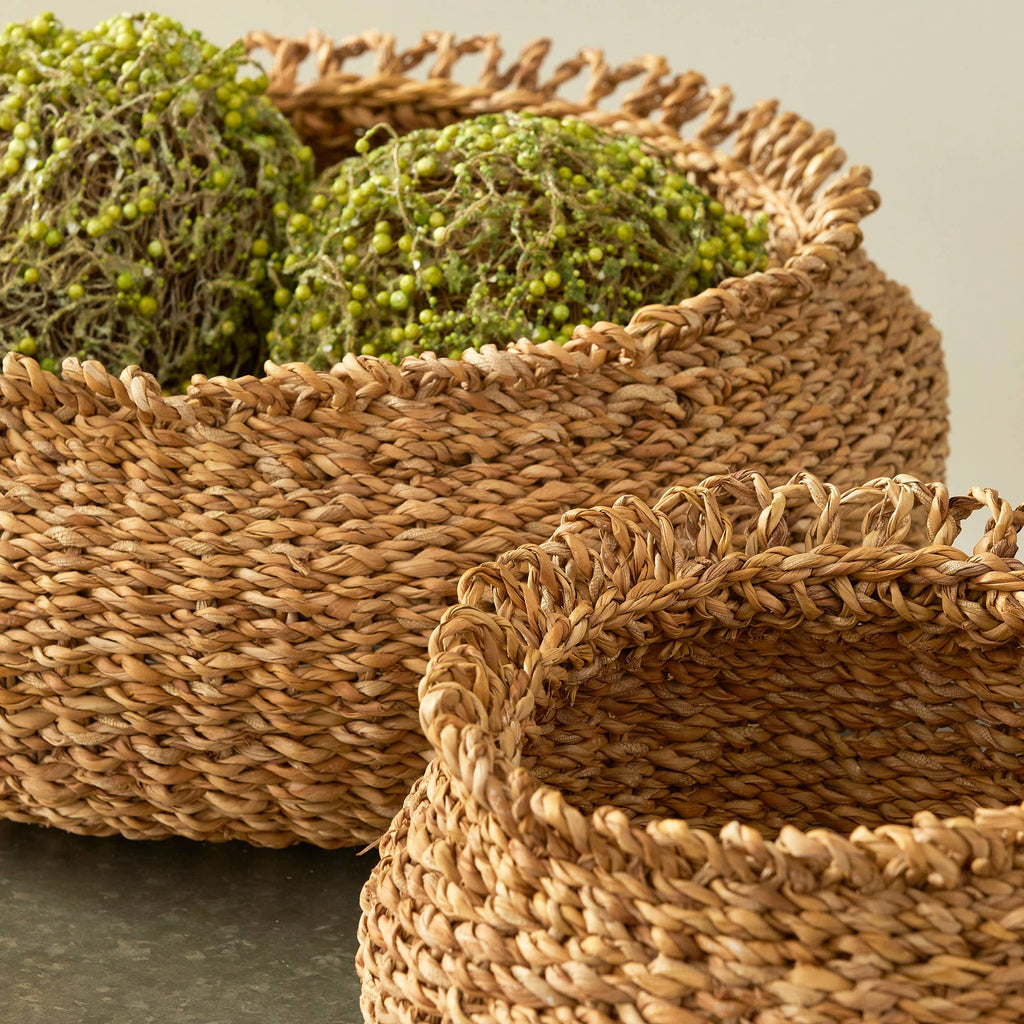 Seagrass Loop Baskets, Set of 3 - Sage InteriorsNapa Home & Garden