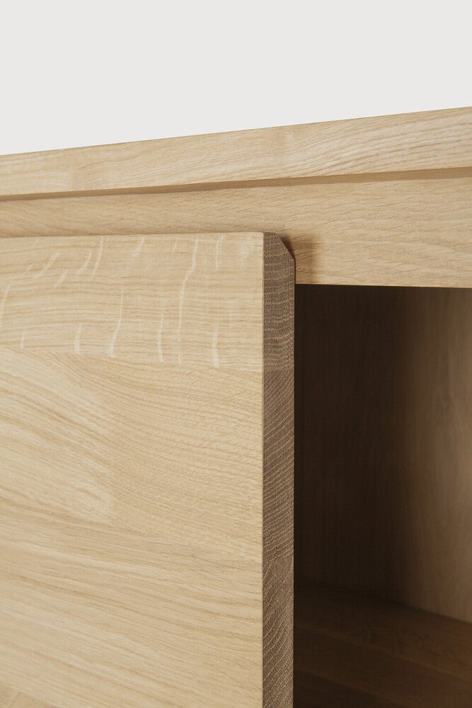 Shadow Oak Cupboard – Modern Solid Wood Storage Cabinet by Sage Interiors - Sage InteriorsEthnicraft