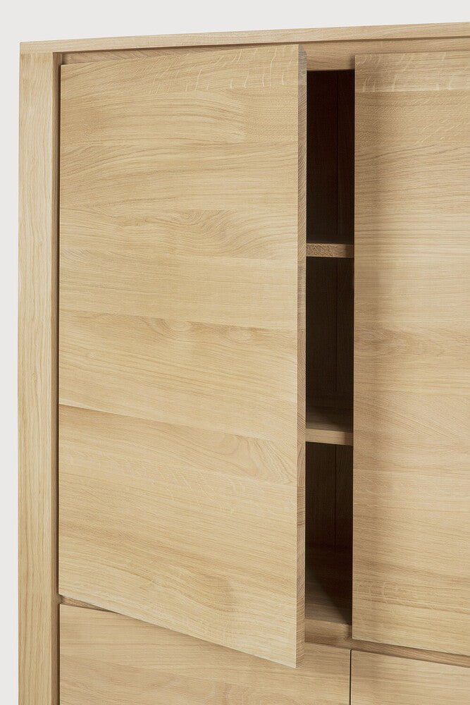 Shadow Oak Cupboard – Modern Solid Wood Storage Cabinet by Sage Interiors - Sage InteriorsEthnicraft