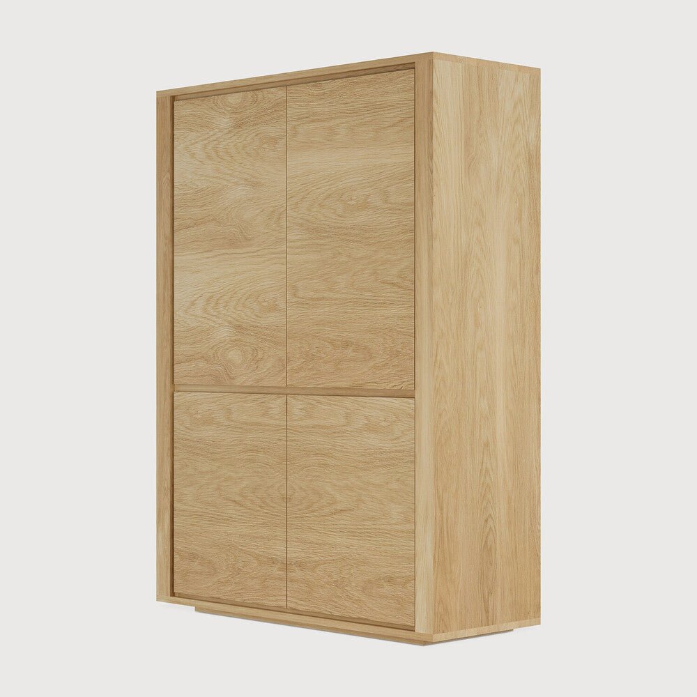 Shadow Oak Cupboard – Modern Solid Wood Storage Cabinet by Sage Interiors - Sage InteriorsEthnicraft