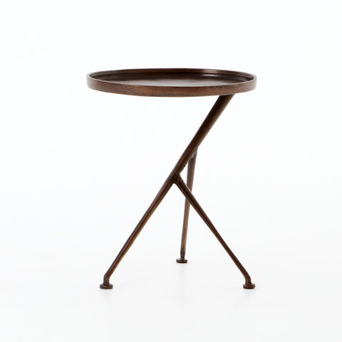 Tripod Accent Side Table, Delivered to You Sooner