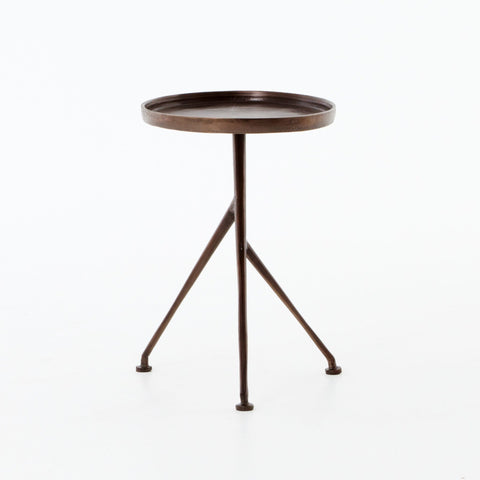 Tripod Accent Side Table, Delivered to You Sooner