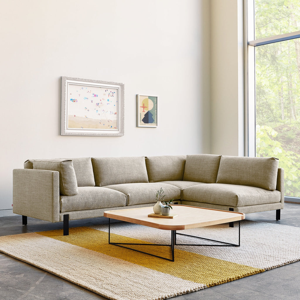 Silverlake Sectional – Scandinavian Modern Sectional Sofa with FSC® Wood and PET Recycled Fill - Sage InteriorsSage InteriorsSectional Sofa Units