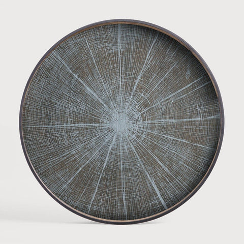 Slice Wooden Tray Small – White Finish | Sage Interiors
