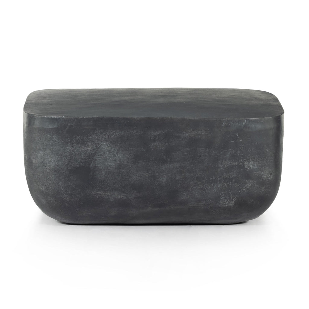 Smoked Aluminum Square Coffee Table, Small - Sage InteriorsFHcoffee table