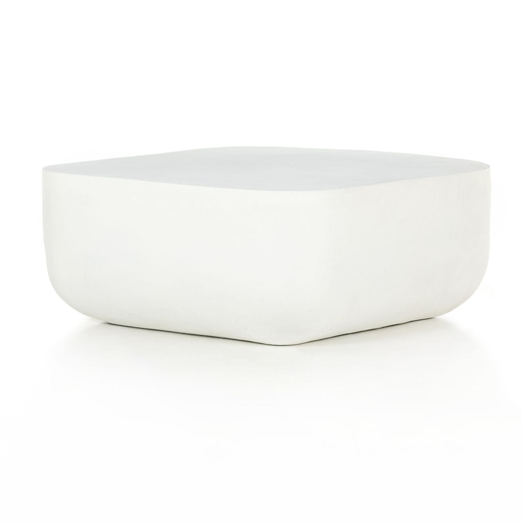 Smoked Aluminum Square Coffee Table, Small - Sage InteriorsFHcoffee table