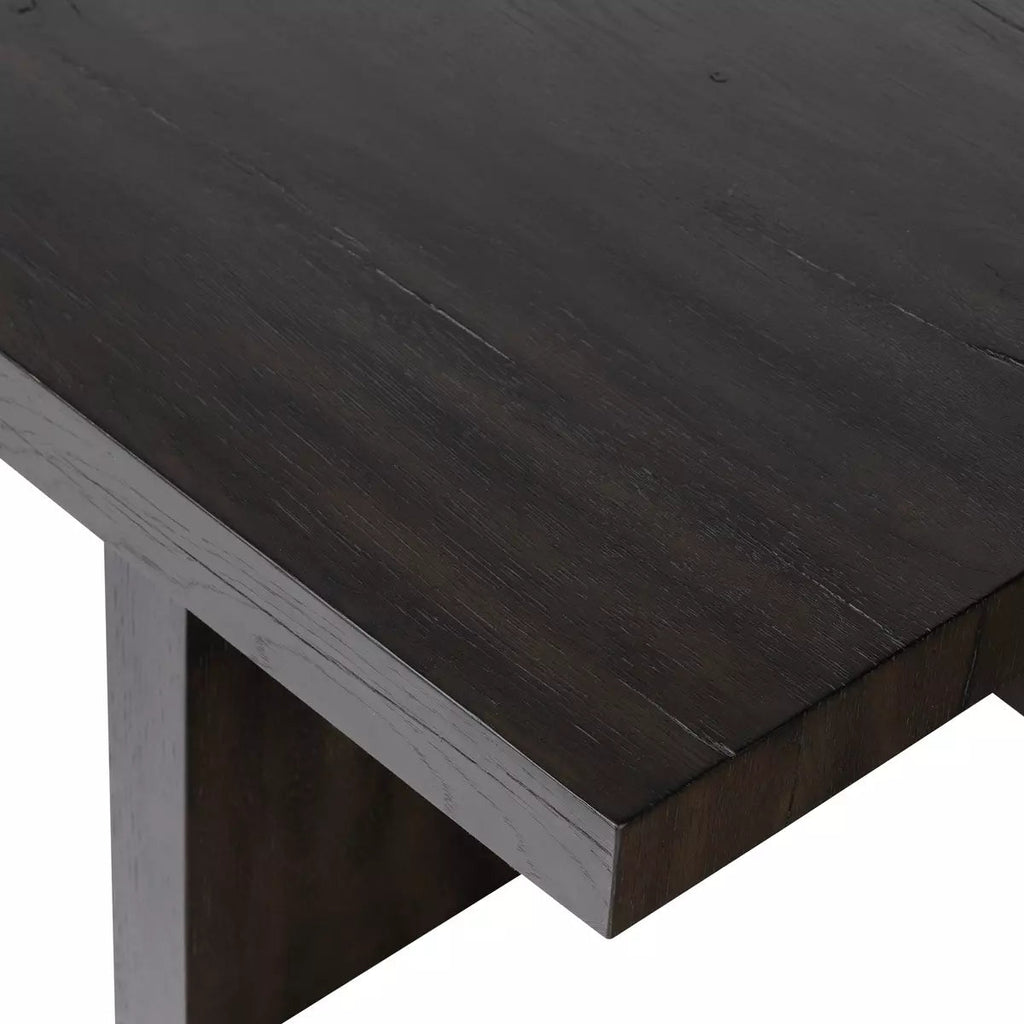 Smoked Black Oak Isaac Coffee Table - Sage InteriorsFour Handscoffee table