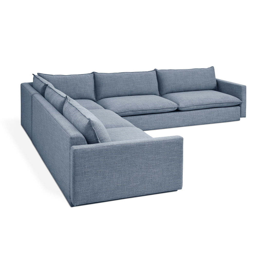 Sola Bi - Sectional Sofa – Modern Coastal Design with Cushions - Sage InteriorsGusSofa