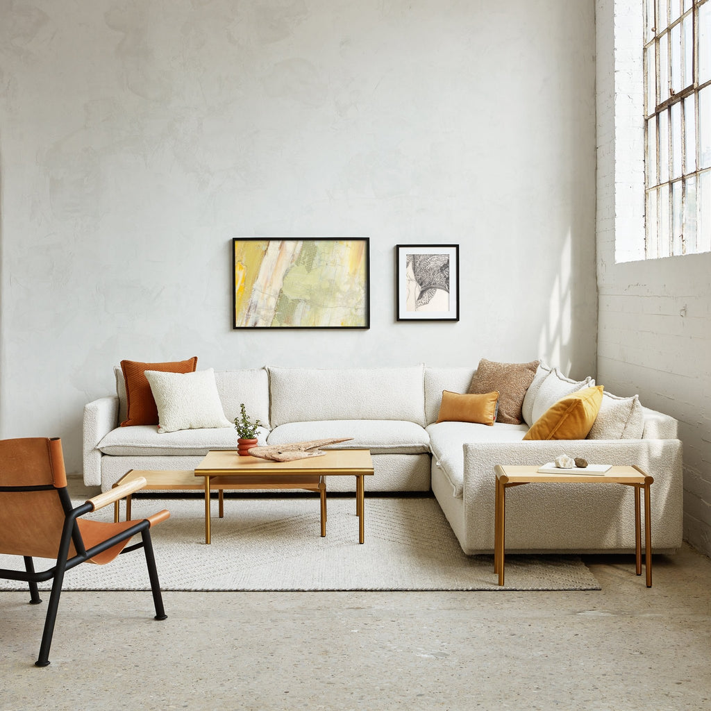 Sola Bi - Sectional Sofa – Modern Coastal Design with Cushions - Sage InteriorsGusSofa
