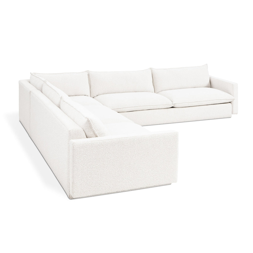 Sola Bi - Sectional Sofa – Modern Coastal Design with Cushions - Sage InteriorsGusSofa